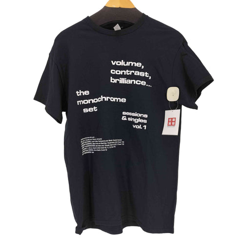 viva strange boutique THE MONOCHROME SET volume contrast brilliance T-shirt メンズ M