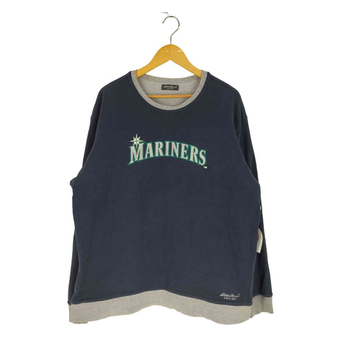 エディーバウアー Eddie Bauer 00S リバーシブル スウェット メンズ import:XL