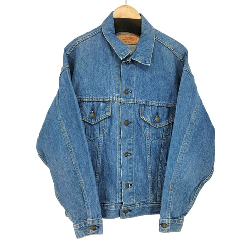 リーバイス Levis USA製 70507-0214 3rd ボタン裏715 デニムトラッカージャケット メンズ JPN:M