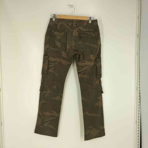 メンズビギ MENS BIGI ウッドランドカモ マルチポケット カーゴパンツ メンズ