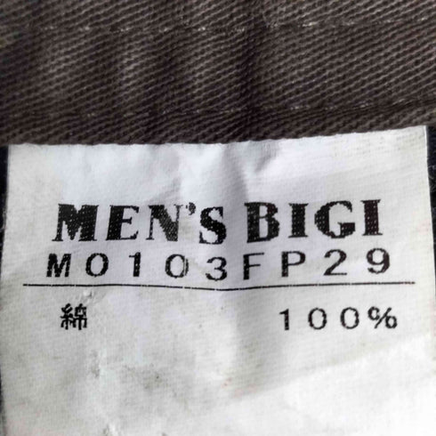 メンズビギ MENS BIGI ウッドランドカモ マルチポケット カーゴパンツ メンズ