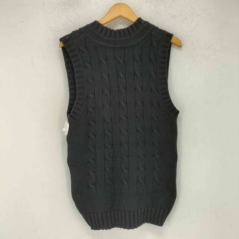ラドメスメンズビギ Radmess MENS BIGI 立体編み ペイント加工 ベストニット メンズ import:M