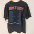 ハードロックバンド 両面プリント クルーネック ツアーTシャツ メンズ