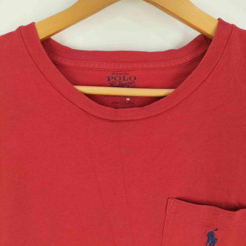 ポロラルフローレン POLO RALPH LAUREN スモールポニー刺繍 ポケット ロンT メンズ import:M
