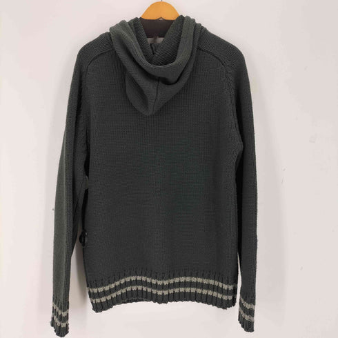 ステューシー Stussy 90s OLD ロゴ刺繍コットンニットパーカー メンズ JPN:L