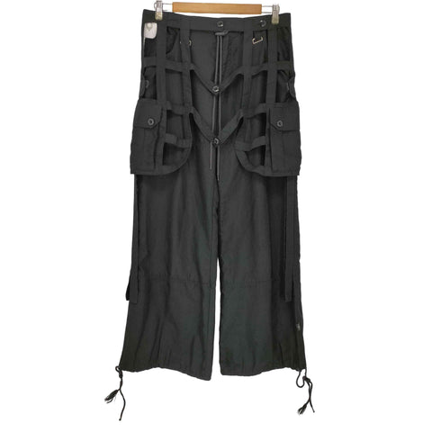 illig ボンテージ 裾ドローコード カーゴパンツ レディース JPN:XS
