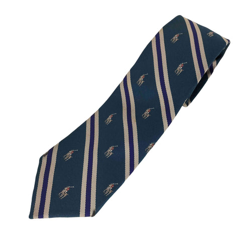 ポロラルフローレン POLO RALPH LAUREN シルク100% ストライプ ネクタイ メンズ