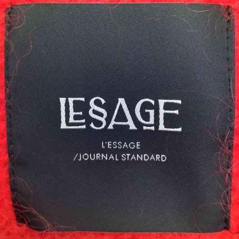 ジャーナルスタンダードレサージュ JOURNAL STANDARD Lessage モヘヤmixクルーネックプルオーバー レディース FREE