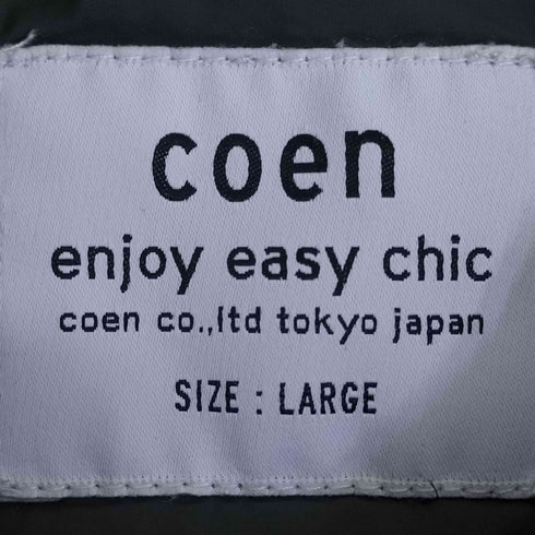 コーエン coen SOLONA中綿ジップブルゾン メンズ JPN:L