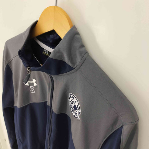 アンダーアーマー UNDER ARMOUR サッカークラブチーム ワッペン ロゴ刺繍 ナンバリング バイカラー プラクティスジャージ トラックジャケット メンズ import:L