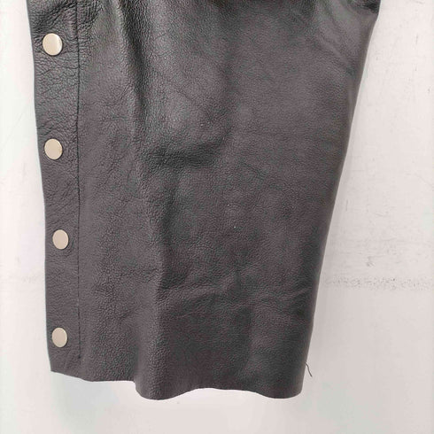 パキスタン製 バイカー レザーチャップス メンズ 2XL