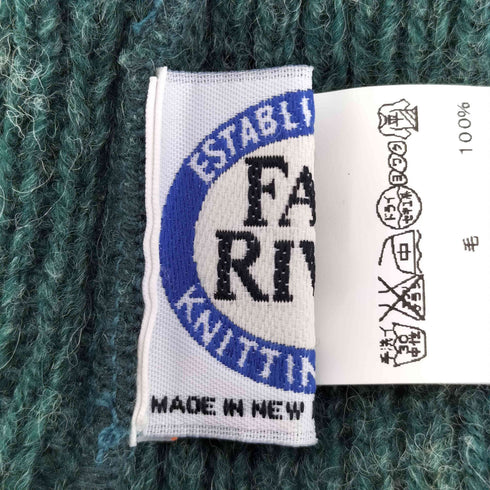FALL RIVER 90s USA製 ウールニット帽 レディース