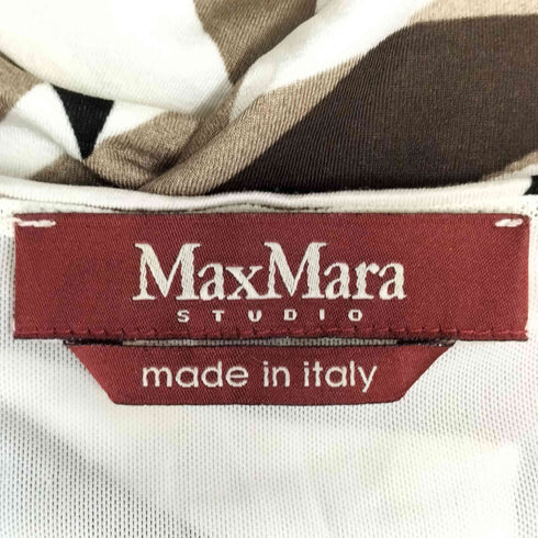 マックスマーラステュディオ MAX MARA STUDIO イタリア製 レーヨン 花柄 ワンピース レディース import:M