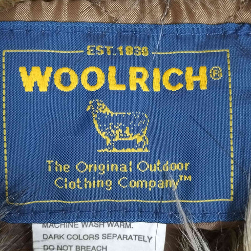 ウールリッチ WOOLRICH 裏地キルティング フェイクファー トグルボタン ジャケット メンズ import:M