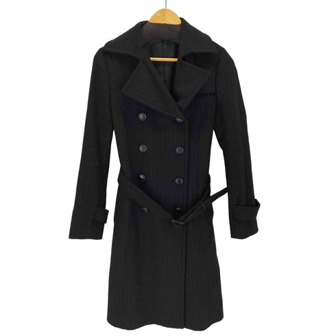 コムサデモード COMME CA DU MODE CASHMERE&WOOL&ANGOLA カシミヤ混 トレンチコート レディース