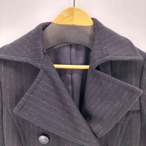 コムサデモード COMME CA DU MODE CASHMERE&WOOL&ANGOLA カシミヤ混 トレンチコート レディース