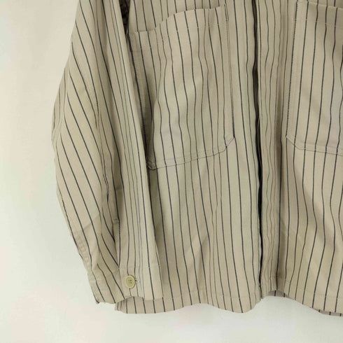 ジャーナルスタンダード JOURNAL STANDARD 22SS ウォッシャブル ストライプケーフィールドジャケット メンズ JPN:M