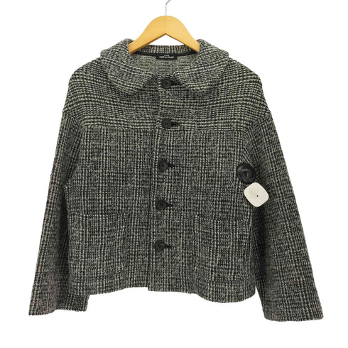 トリココムデギャルソン tricot COMME des GARCONS AD2015 15AW 丸襟 ツイード ジャケット レディース JPN:M