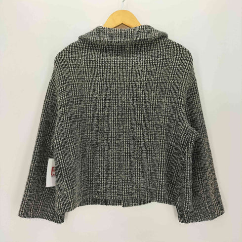 トリココムデギャルソン tricot COMME des GARCONS AD2015 15AW 丸襟 ツイード ジャケット レディース JPN:M