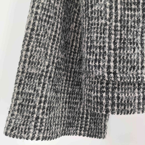 トリココムデギャルソン tricot COMME des GARCONS AD2015 15AW 丸襟 ツイード ジャケット レディース JPN:M
