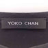 ヨーコチャン YOKO CHAN 異素材 切り替え ノースリーブ カットソー レディース JPN:38