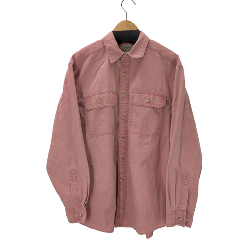 エルエルビーン L.L.Bean 00S TRADITIONAL FIT L/S 両ポケ コットン ワーク シャツ メンズ import:M
