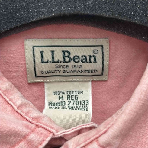 エルエルビーン L.L.Bean 00S TRADITIONAL FIT L/S 両ポケ コットン ワーク シャツ メンズ import:M