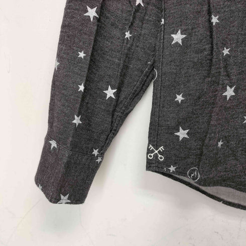 ユニフォームエクスペリメント uniform experiment 星柄 ボタンダウンシャツ メンズ JPN:2