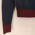 ジョンスメドレー JOHN SMEDLEY 英国製 トライカラー Vネック ウール カーディガン レディース import:M