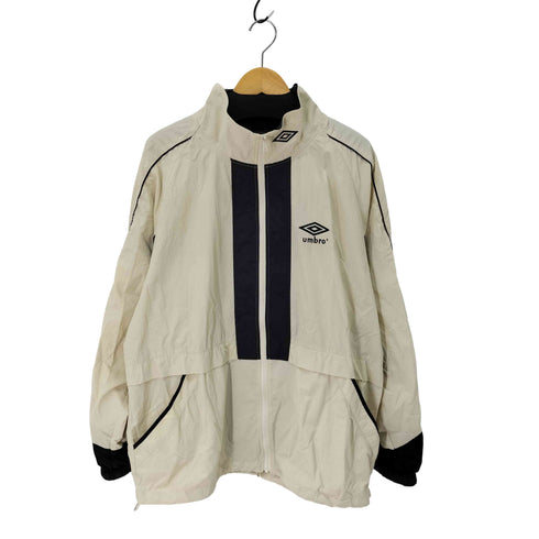 アンブロ UMBRO 別注 ロゴエンブロイダリー ナイロン トラックジャケット メンズ import:XL