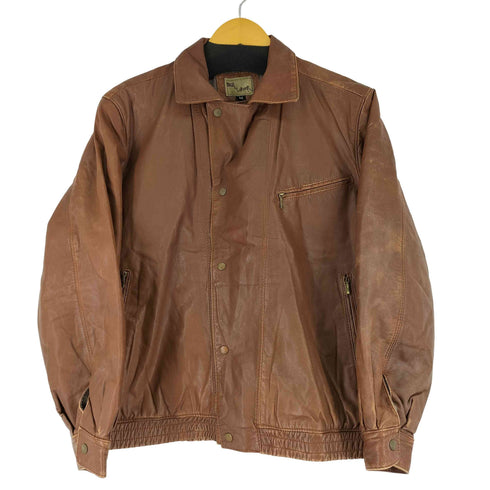 ANGEL LEATHER ライダースデザインレザージャケット メンズ import:M