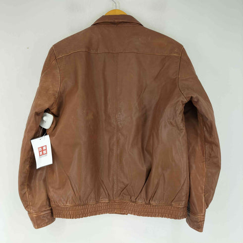 ANGEL LEATHER ライダースデザインレザージャケット メンズ import:M