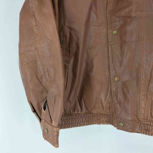 ANGEL LEATHER ライダースデザインレザージャケット メンズ import:M