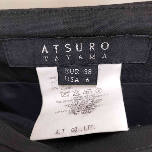 アツロウタヤマ ATSURO TAYAMA アシンメトリー フレアスカート archive レディース 38