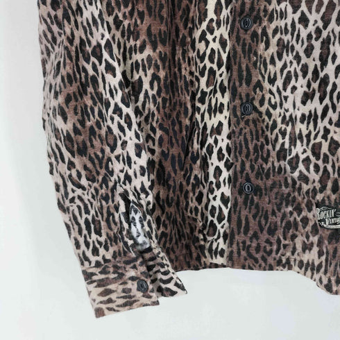 ヴァロッシュ VAROSH S/S レオパード柄 シャツ メンズ import:S