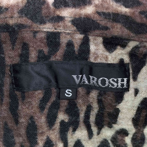 ヴァロッシュ VAROSH S/S レオパード柄 シャツ メンズ import:S
