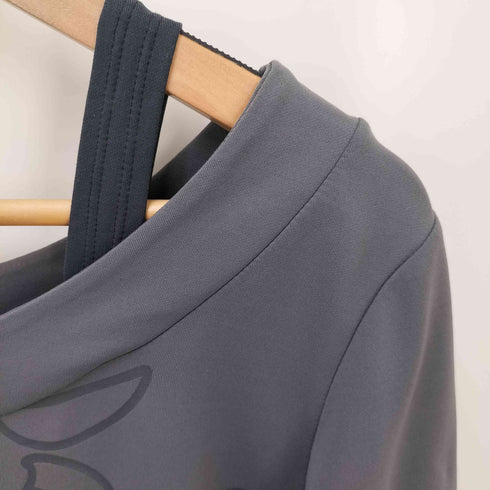 ルコックスポルティフ le coq sportif ロゴプリント ショルダーストラップ ジャージーカットソー Y2K レディース