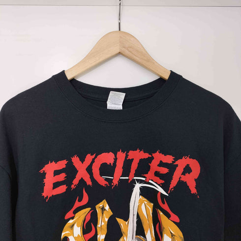 スピードメタル スラッシュメタル バンド 来日 アートワーク プリント S/S Tシャツ メンズ import:L