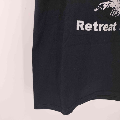 Retreat to carcass グラインドコア バンド アートワーク プリント S/S Tシャツ メンズ import:L