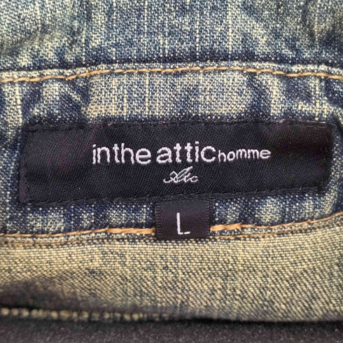インザアティック In The Attic HOMME ポケットデザイン デニムジャケット メンズ import:L