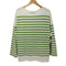 ロクビューティーアンドユースユナイテッドアローズ 6 BEAUTY & YOUTH UNITED ARROWS RASCHEL BORDER PULLOVER レディース