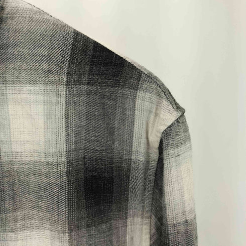 ザラ ZARA リラックスフィットチェックシャツ メンズ L