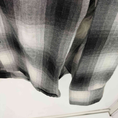 ザラ ZARA リラックスフィットチェックシャツ メンズ L