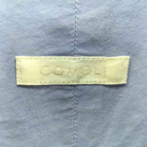 コモリ COMOLI コットンレギュラーコモリ長袖シャツ メンズ JPN:3