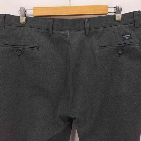 ドッカーズ DOCKERS 90-00S INDIVIDUAL FIT ノータック ワイド スラックス メンズ W38 L31