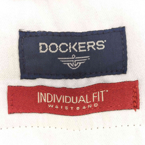 ドッカーズ DOCKERS 90-00S INDIVIDUAL FIT ノータック ワイド スラックス メンズ W38 L31