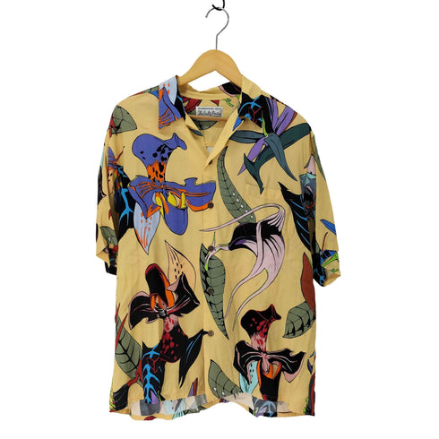 ワコマリア WACKO MARIA 百花図 HAWAIIAN SHIRT S/S ハワイアン シャツ アロハシャツ メンズ JPN:XL
