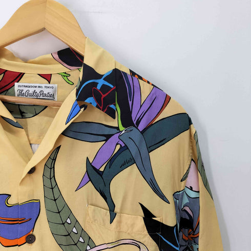 ワコマリア WACKO MARIA 百花図 HAWAIIAN SHIRT S/S ハワイアン シャツ アロハシャツ メンズ JPN:XL