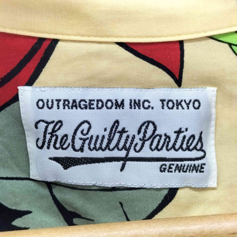 ワコマリア WACKO MARIA 百花図 HAWAIIAN SHIRT S/S ハワイアン シャツ アロハシャツ メンズ JPN:XL
