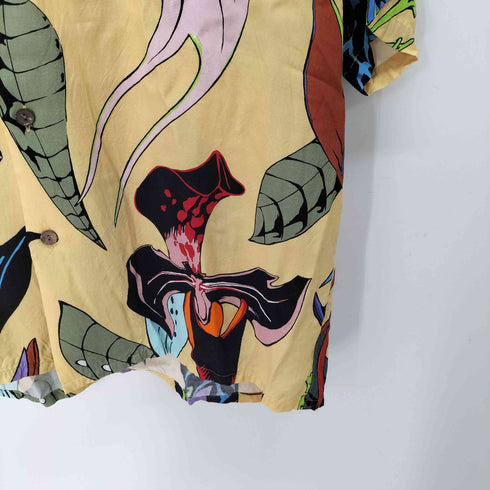 ワコマリア WACKO MARIA 百花図 HAWAIIAN SHIRT S/S ハワイアン シャツ アロハシャツ メンズ JPN:XL